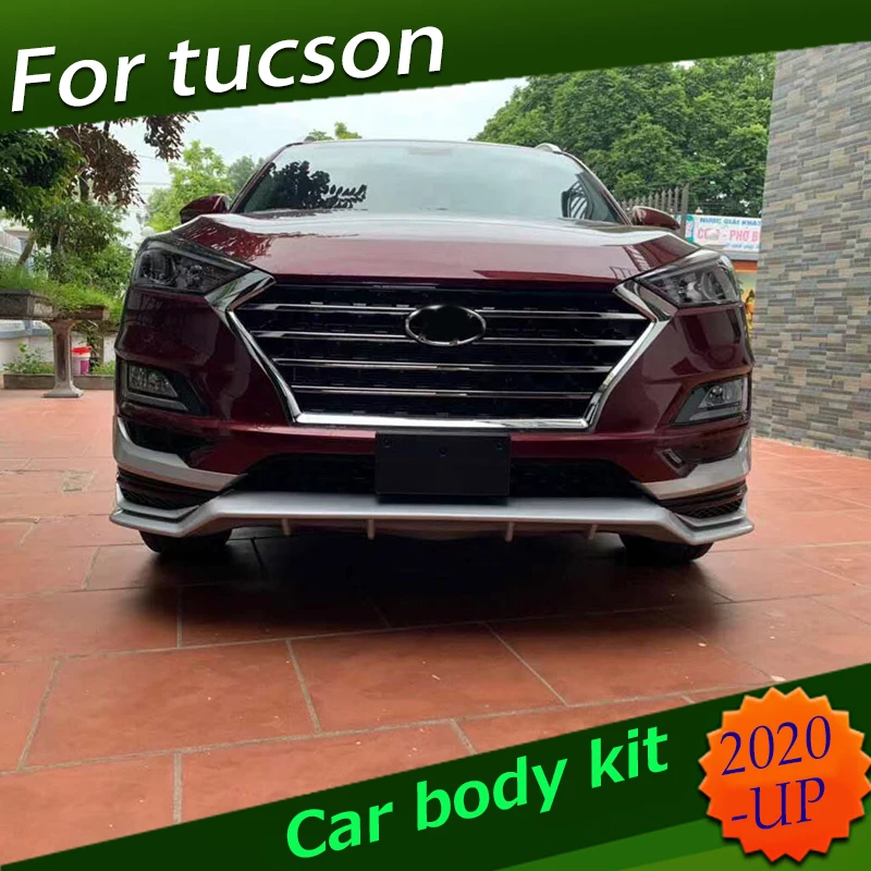 Car Body Kit Bumper For Hyundai Tucson 2019 2020 Accessories Protector body kits Anti-impact Plate High Quality Brand ABS