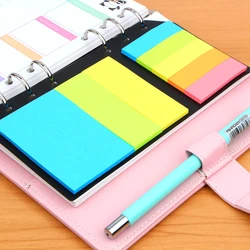 Sticky Post Filofax Memo Pads Office Supplies School Scratch Stationery Rainbow Fluorescence Index Notepad Notes