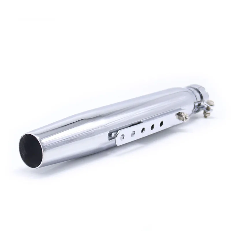 

Motorcycle Universal 53mm Muffler Motorbike Moto Retro Vintage Exhaust Pipe for Honda Yamaha Suzuki Harley Scooter Mufflers