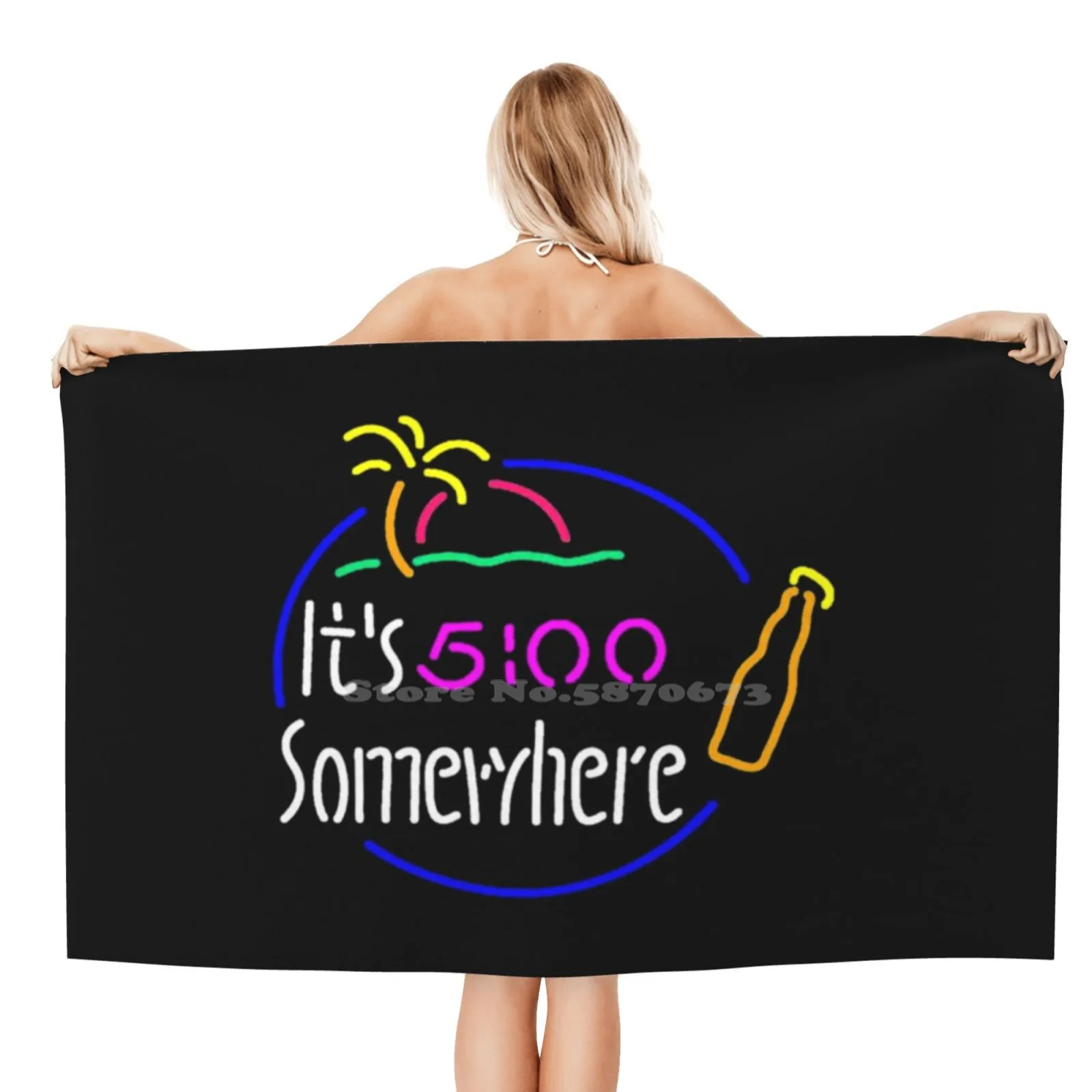 5 Somewhere Soft Towel High Quanlity Sport Beach Towel Band Music Doker76 Jimmy Margaritaville Buffett Singet Country Beach