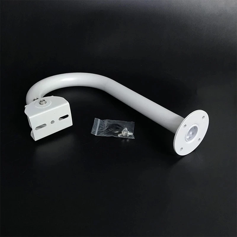 J-Type Aluminum Alloy CCTV Camera Ceiling Mount Bracket Universal Pendant Fixing Mounting Bracket Security Surveillance Support