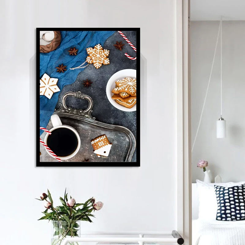 Old Diy Full Round Diamond Painting Diy Diamond Embroidery coffee Cross Stitch Patterns Diamond Mosaic Paintings Kitchen Decor