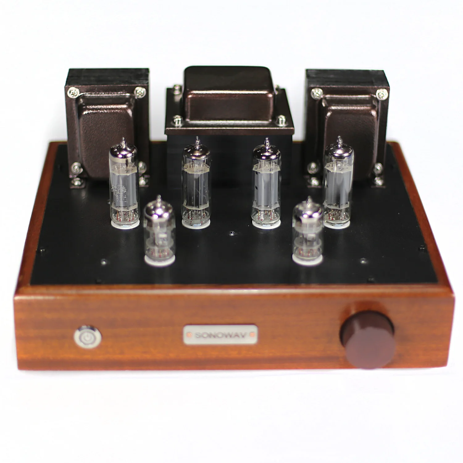 

NEWest Dynaco 6P14/EL84 10W*2 push-pull circuit amplifier, tube amplifier, 12AX7 push. Frequency response range 20HZ-30KHZ