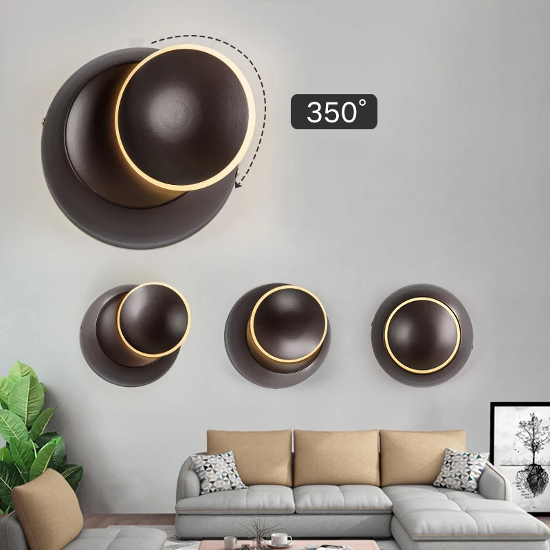 

Sanmusion indoor decoration wall sconces lighting fixtures floor stair night lighting moon lamps modern aisle corridor bulbs