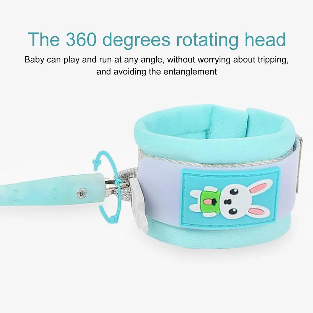 Toddler Rope Leash Kids Anti-Lost Wrist Link Child Lockable Baby Safety Harness Upgraded Anti-Lost Wrist Link Wrist Link