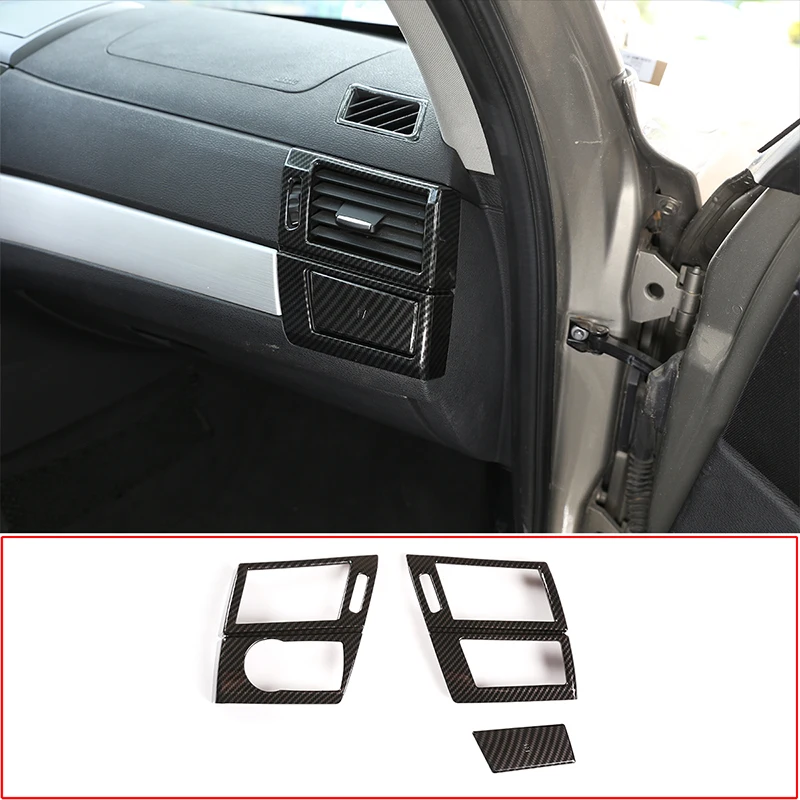 

For BMW X3 E83 2006-2010 Car styling Car Side Air Conditioning Vent Outlet Cover Stickers Car Accessories Interior modification