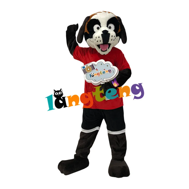 1135  Dog Mascot Costume Adult Cosplay Cartoon Animal Performance Mascot