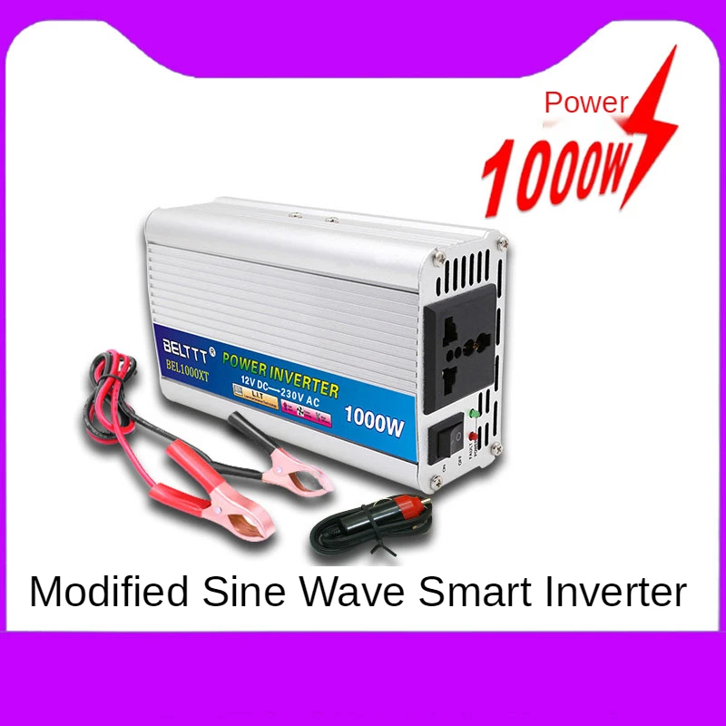 

1000W vehicle-mounted home inverter Solar 12v24V48V60V to 220V inverter