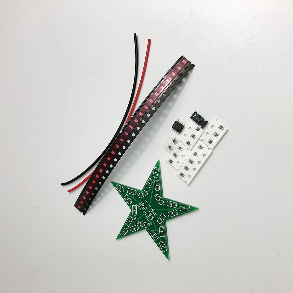 Star Breathing Light Kit Star Light Parts Diy Practice Star Light Patch Component Welding Practice Board