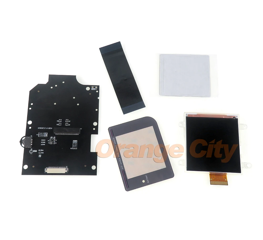 5Sets IPS V2 LCD Screen Kits Replacement for GameBoy GB Console Highlight IPS screen with highlight V2.0 LCD screen