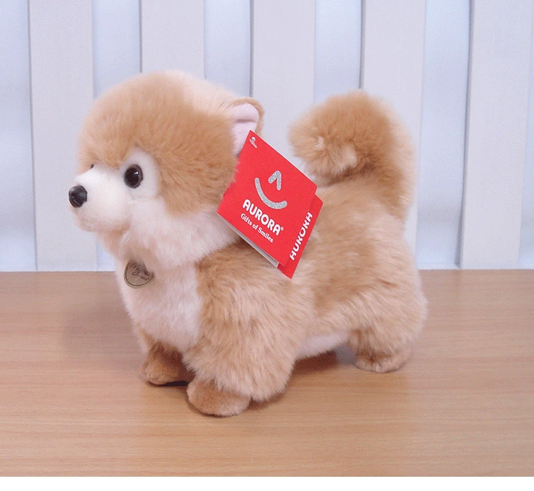 lovely cartoon Pomeranian plush toy simulation Pomeranian dog soft doll kids toy birthday gift b1894