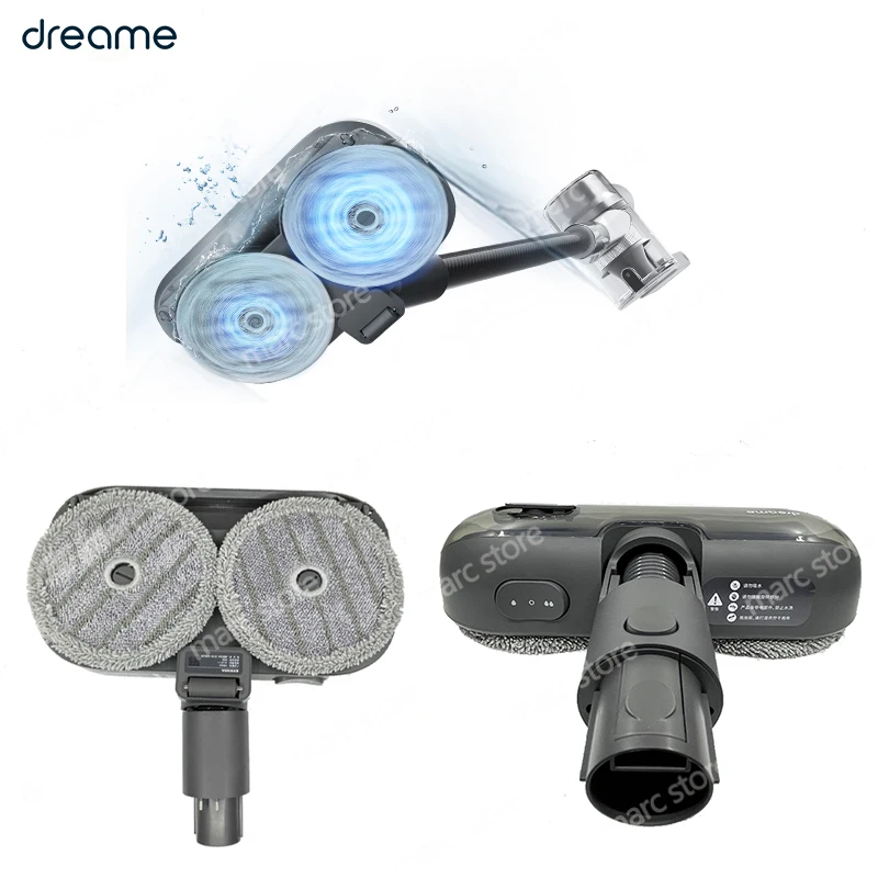 ORIGINAL Rotating Dual-mopping brush head for Dreame V11SE V12/V12 Pro V16 Dreame T20 T30 Vacuum cleaner accessories