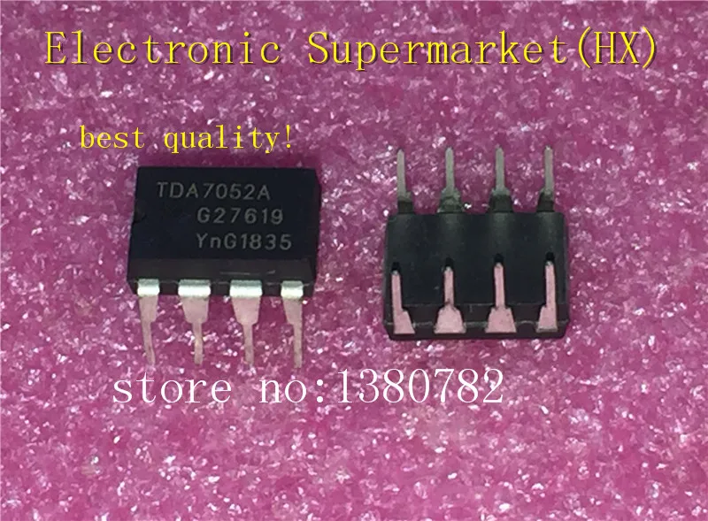 

Free Shipping 100pcs/lots TDA7052A TDA7052 DIP-8 IC In stock!