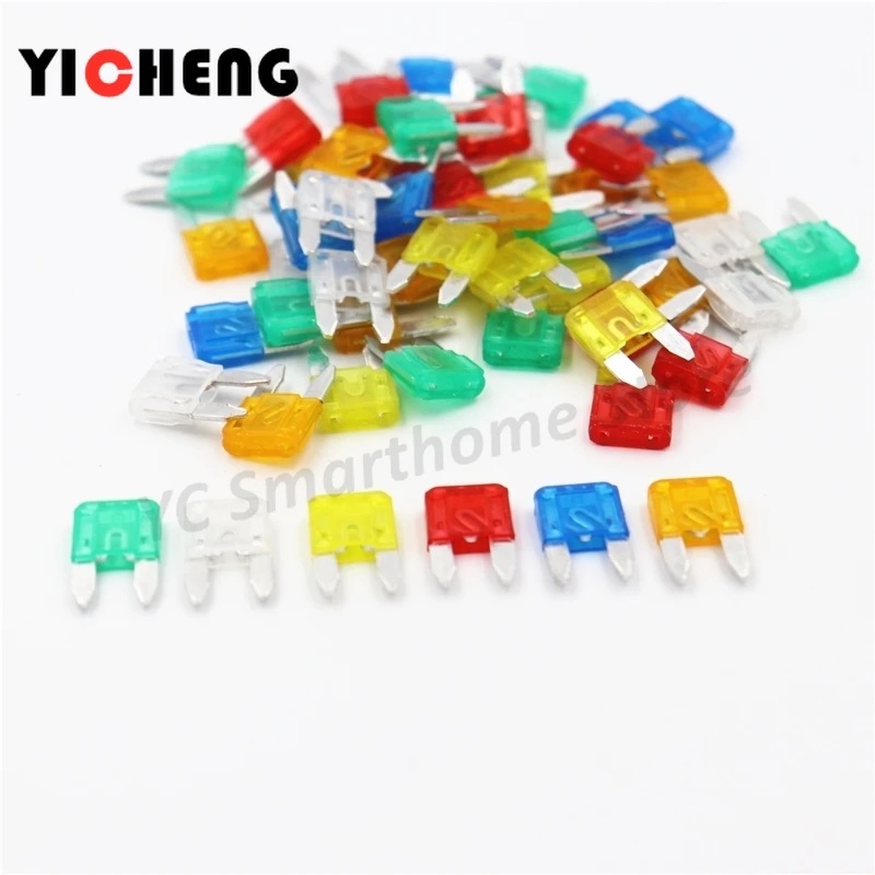 60 Pcs Mobil Kecil Plug-In Fuse Sekring Mobil 5A-30A