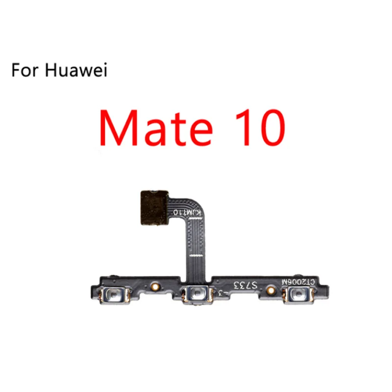 ON OFF Power Button Flex Cable For HuaWei Mate 7 8 9 20 10 Pro Lite Mute Silence Volume Key Part Ribbon Replacement of parts