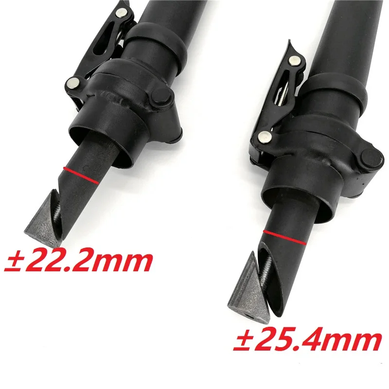 Folding Bike Stem 22.2mm 25.4mm Fork Double Section Stem Part Left Fold Stem Repair Parts