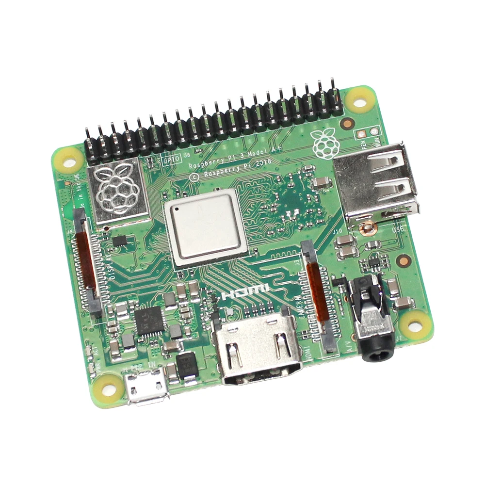 Raspberry pi 3 modelo a + plus pi 3a + com 2.4g e 5g, wifi 4.2, bluetooth 4 core 1.4g cpu