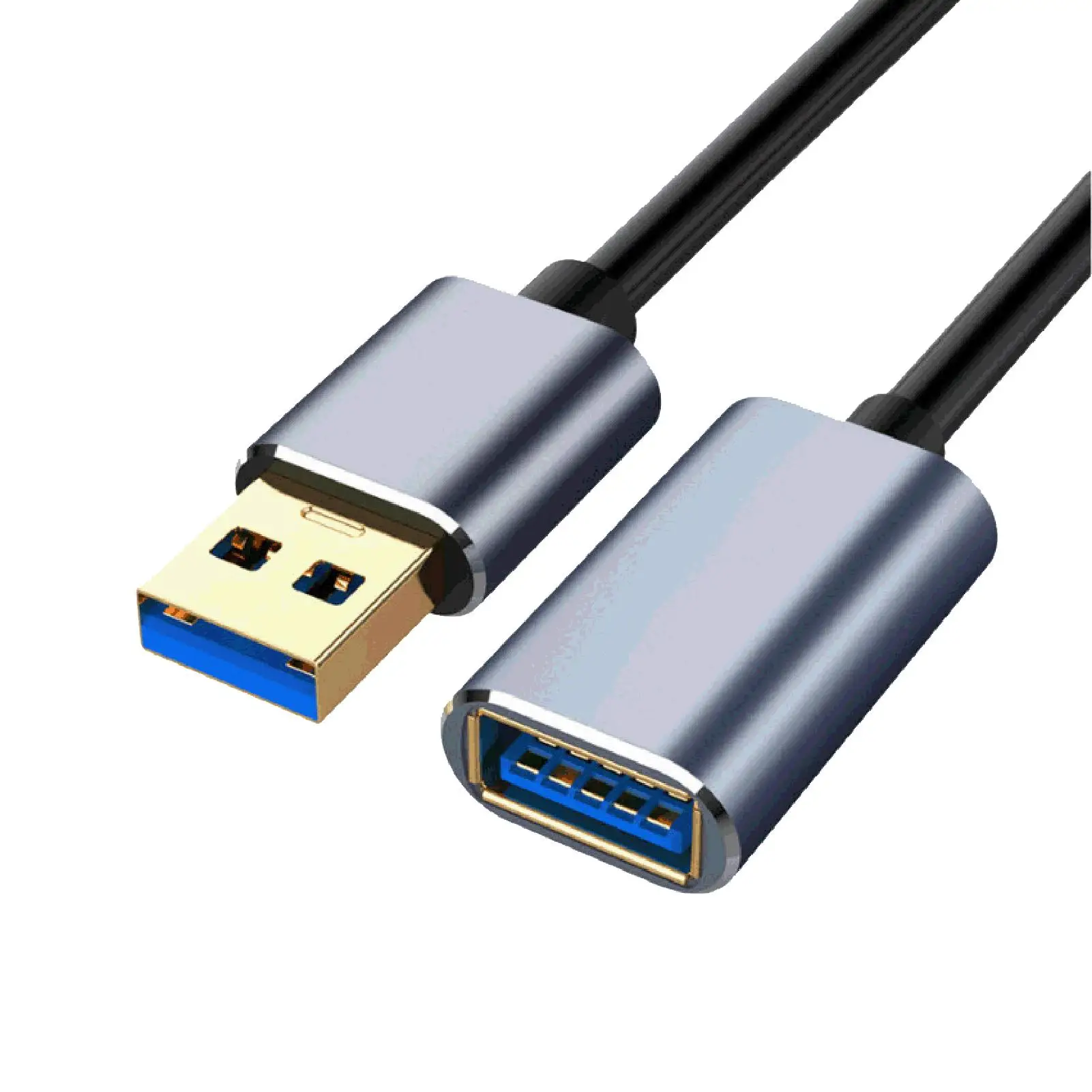 50/100/150cm USB 3.0 5Gbps High Speed Extension Data Cable Cord for Smart TV Cables compatible USB 2.0