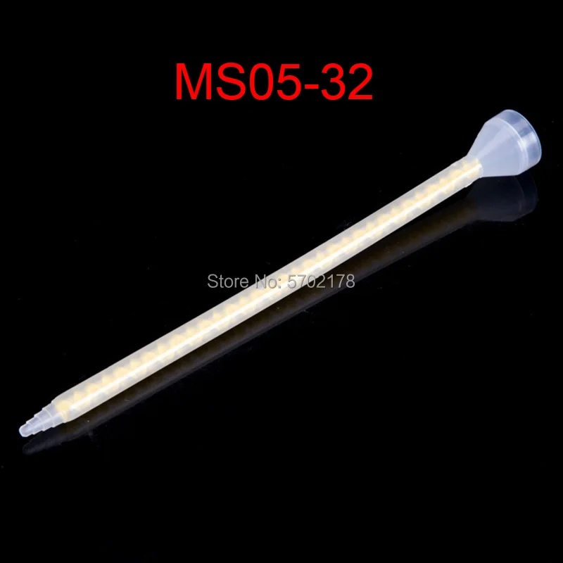 

10pcs Resin static mixer ms05-32 Adhesive Mixing Nozzle AB Glue Quick Mixer Round Mixed Tube filling machine mixing tip