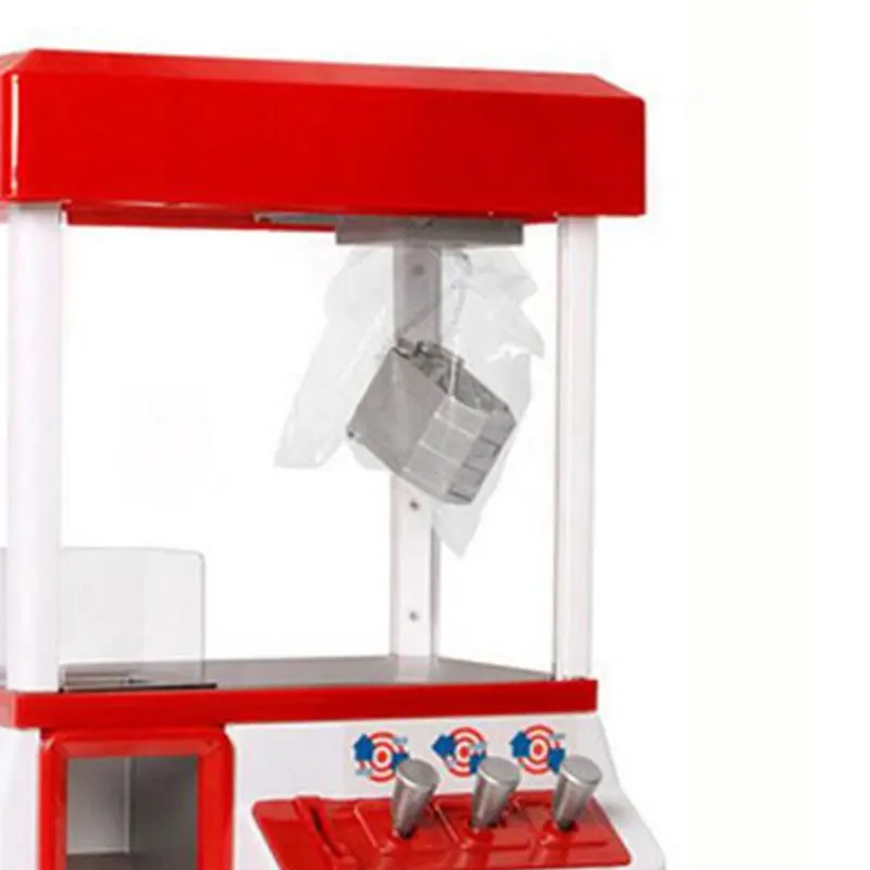 Clamp Doll Arcade Coin-Operated Crane Game, Automatic Vending Amusement Toy Candy Clamp Doll Portable Game Machine