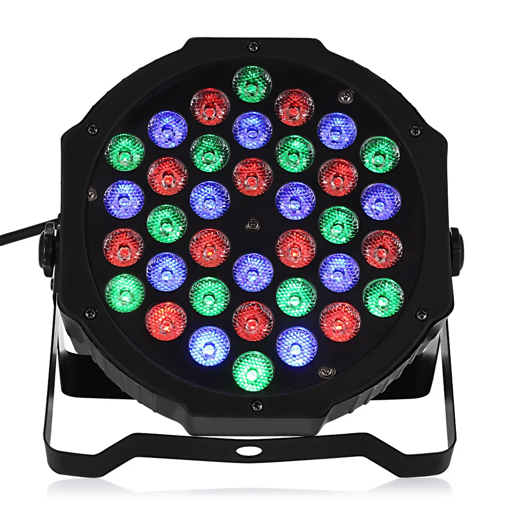 Tremblay 36W Professional Disco Light DMX512 RGB LED Ktv Bar Party DJ โคมไฟตกแต่งเวทีแสงโปรเจคเตอร์ Par โคมไฟ