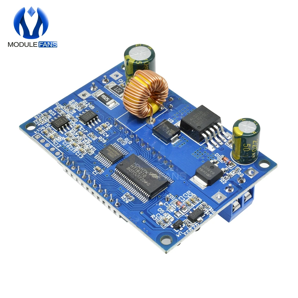 5A Constante Spanning Stroom Lcd Digitale Spanning Stroom Display Verstelbare Buck Step Down Power Supply Module Met Case