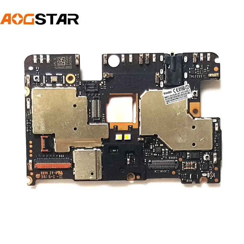 Aogstar Mobile Electronic Panel Mainboard Motherboard Unlocked With Chips Circuits For Xiaomi RedMi Hongmi NOTE4 NOTE 4