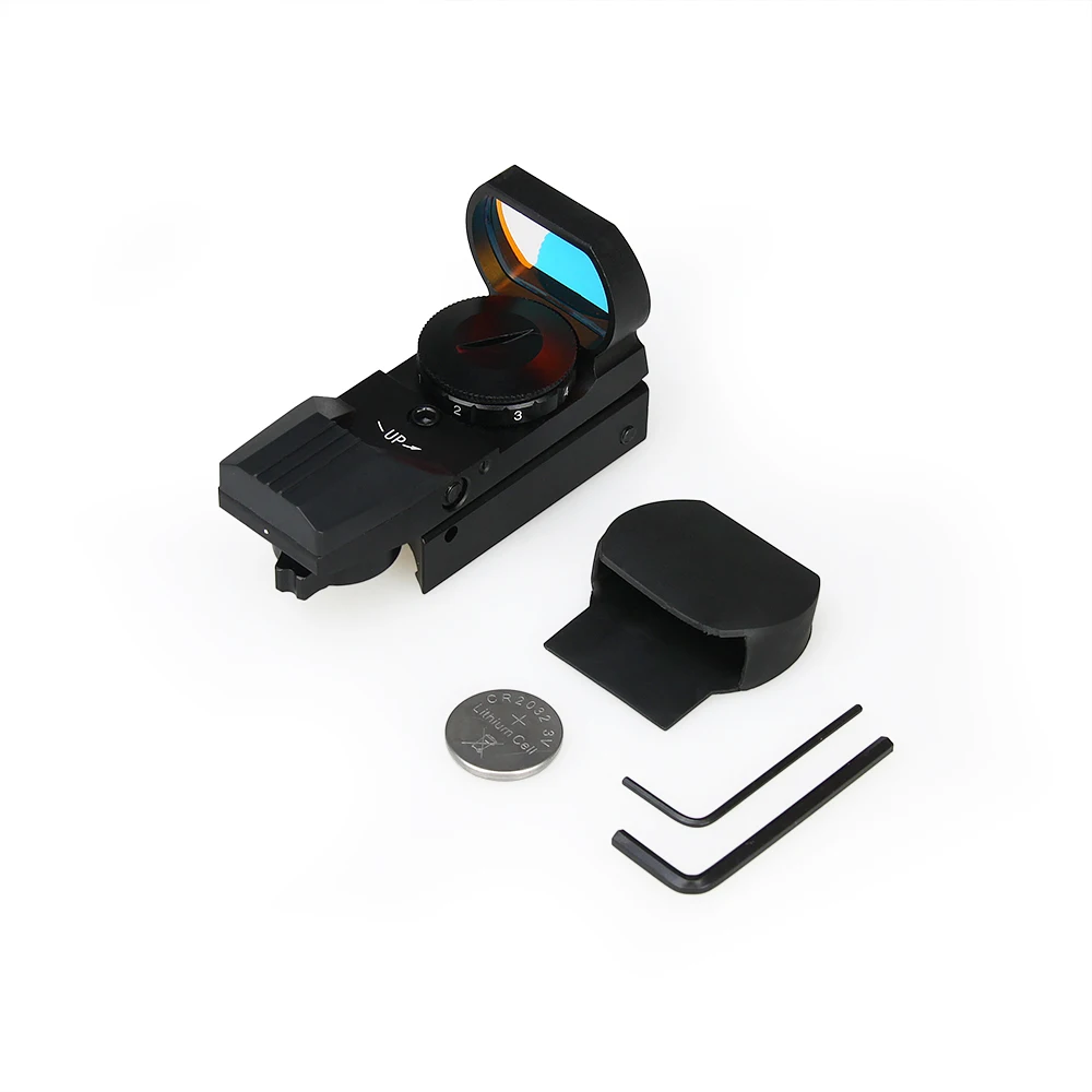 PPT hunting optics 1X22 Reflex 4 reticles red dot sight tactical airsoft scopes air gun accessories HK2-0091A view 3
