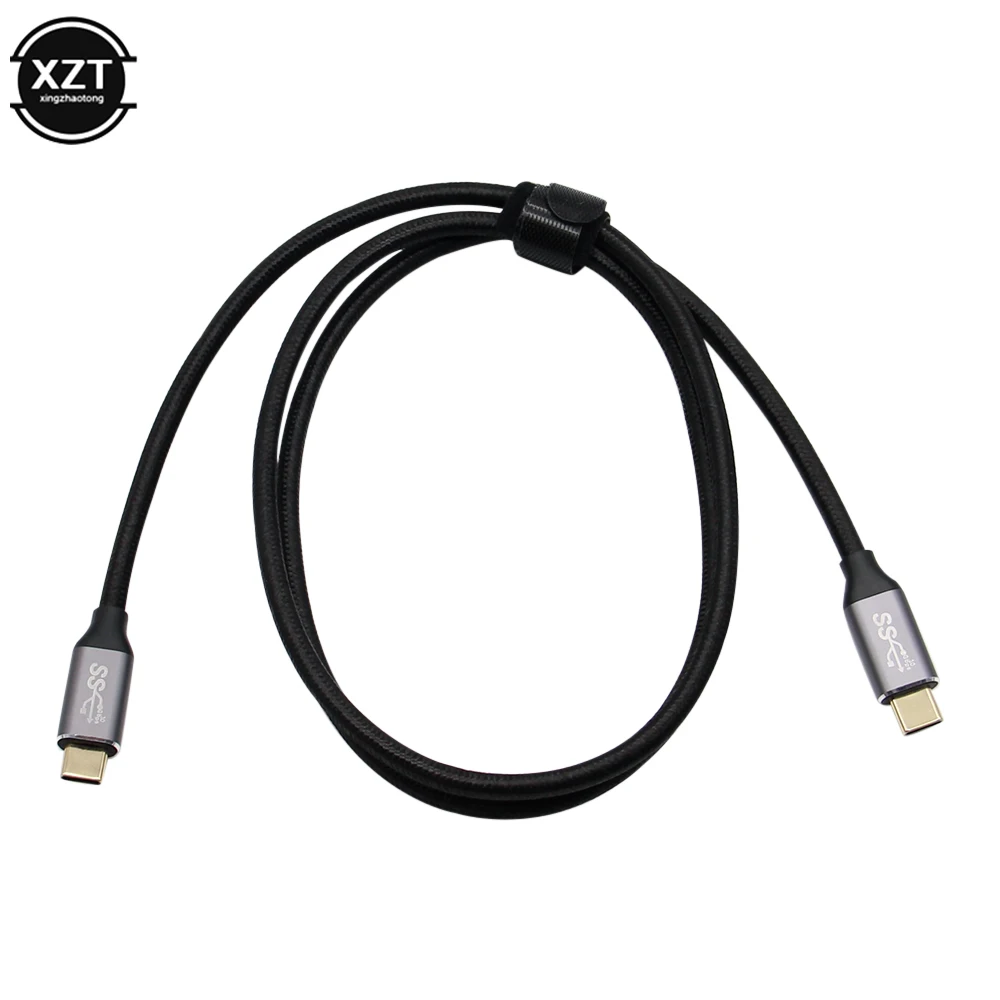 نوع c USB 3.1 كابل بث البيانات عالية السرعة 10Gbps Gen2 100 واط كابل نقل بيانات للكمبيوتر TV الصوت والفيديو HD شاشة الإسقاط
