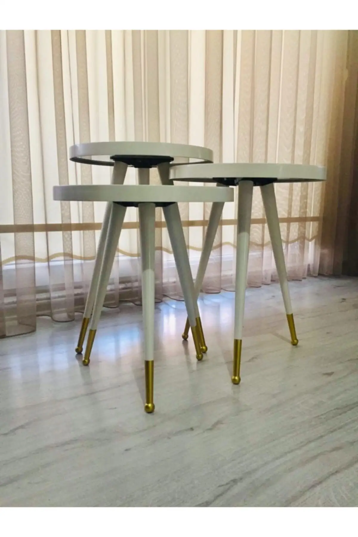 Zigon Salontafel 3 Pcs Koffie Tafels