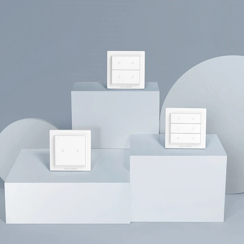 Aqara Opple Zigbeeสวิทช์สมาร์ทAppควบคุมสวิตช์ผนังไร้สายทำงานร่วมกับMijia App Apple Homekit