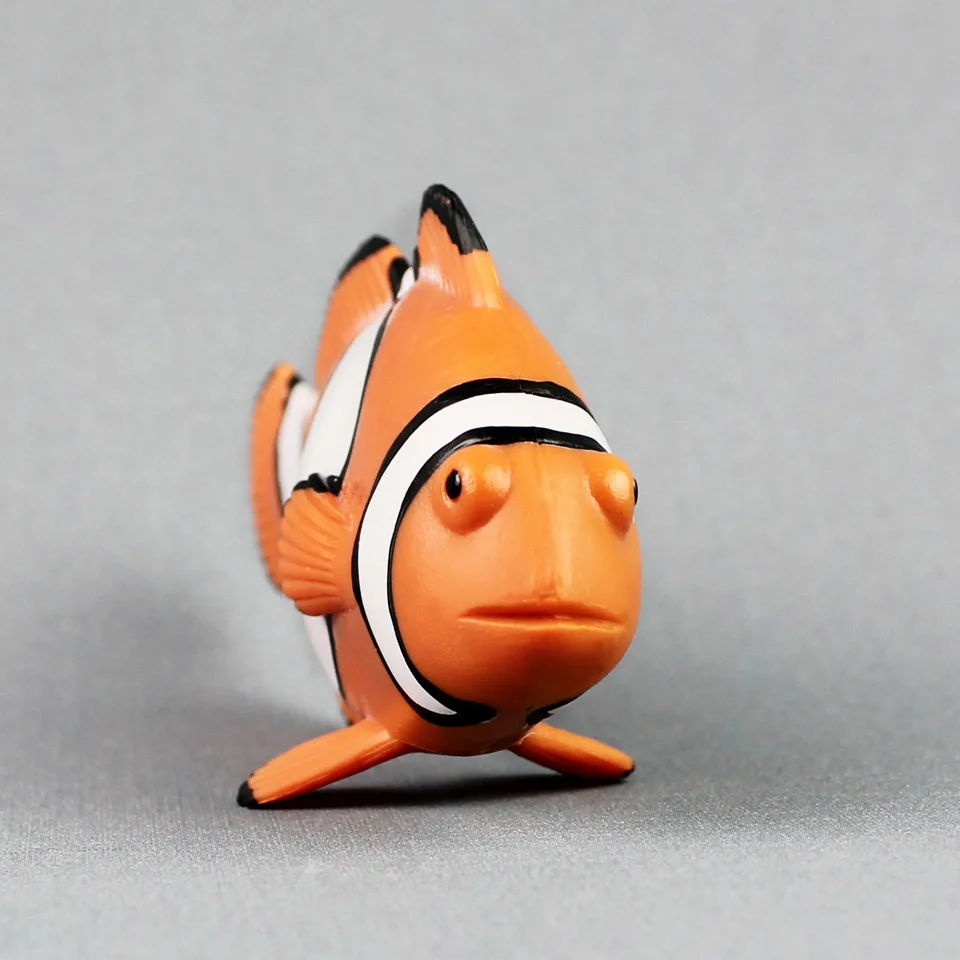 new simulation fish model plastic real life Clownfish gift about 12X3.6X5cm xf3030