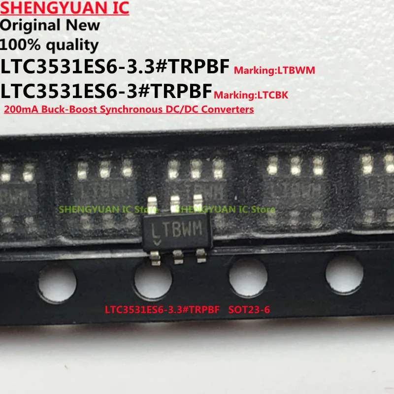 5Pcs/lot  LTC3531ES6-3.3#TRPBF LTBWM LTC3531ES6-3.3 LTC3531ES6 LTC3531 SOT23-6  LTC3531ES6-3#TRPBF LTCBK LTC3531ES6-3 100% new