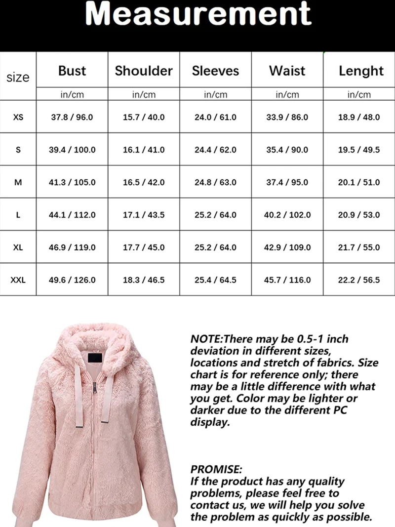 Giolshon 2022 Women Faux Fur Coat Autumn Winter Warm Soft Zipper Fuzzy Jacket With Hood Female Plush Overcoat Casual Outerwear