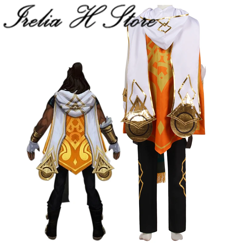 Irelia H Store Game LOL the Rogue Sentinel Akshan Cosplay Costume Halloween Costume Can Custom made size