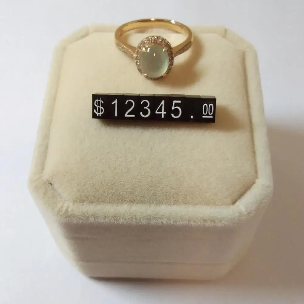 1PCS 5*3mm Price Cubes Customized The Price Tag  Jewelry Price  Watch Price Stand Tag  Price Numeral Cubes Euro Price Shop Pr