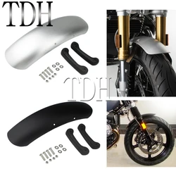 Motorfiets Voorspatbord Spatlappen Cafe Racer Voorwiel Spatbord Protector Zwart/Zilver Voor Bmw R Negen T R9T 2014-2018 2019