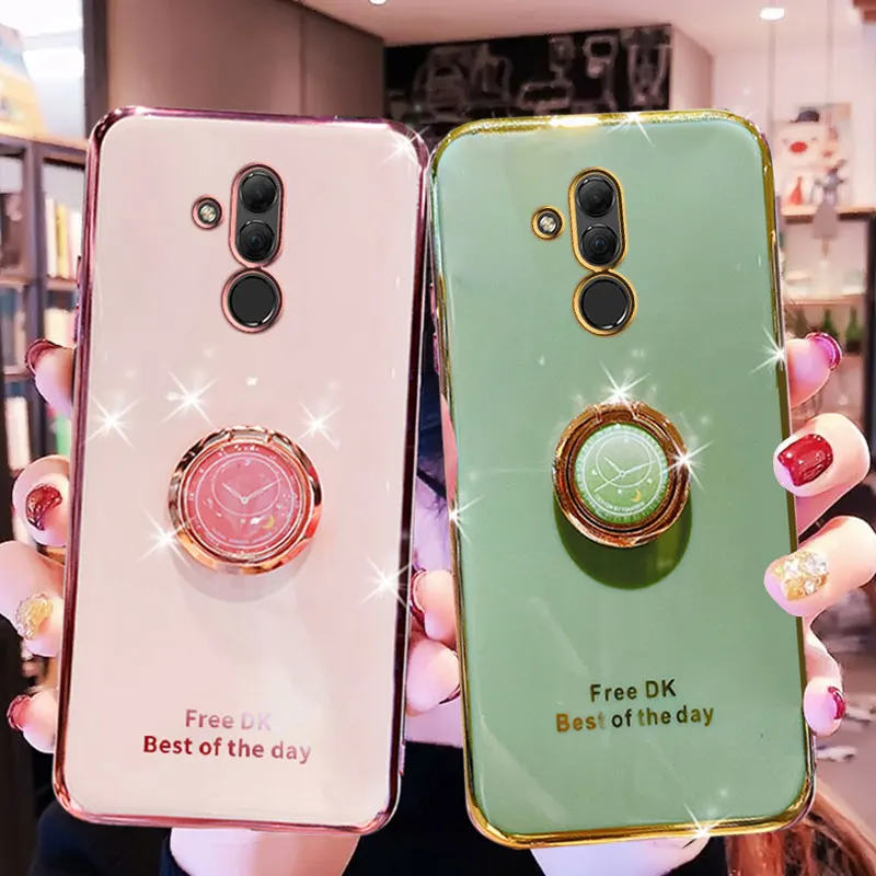 Funda con soporte para Huawei mate 20x, funda suave de silicona con soporte para Huawei mate 20 50 60 70 pro, Funda mate20 pro a prueba de golpes