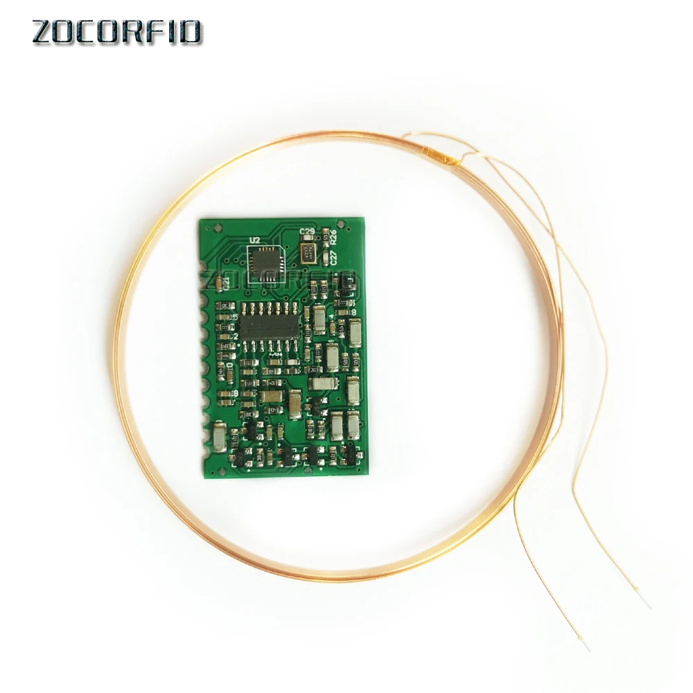 The latest version 134.2KHz ISO11784/ISO11785 Embedded Ear Tag Reader Module 3-5V TTL Ardunio