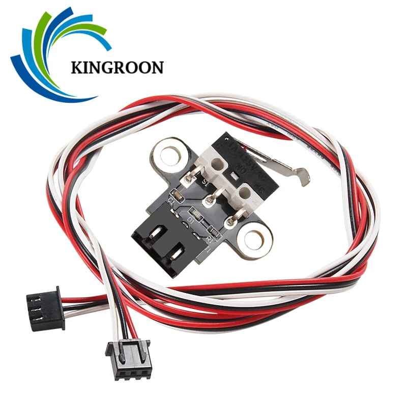 KINGROON 1PC Endstop Limit Mechanical End Stop Limit Switch With 1 Meter Cable For MotherBoard 3D Printer Parts