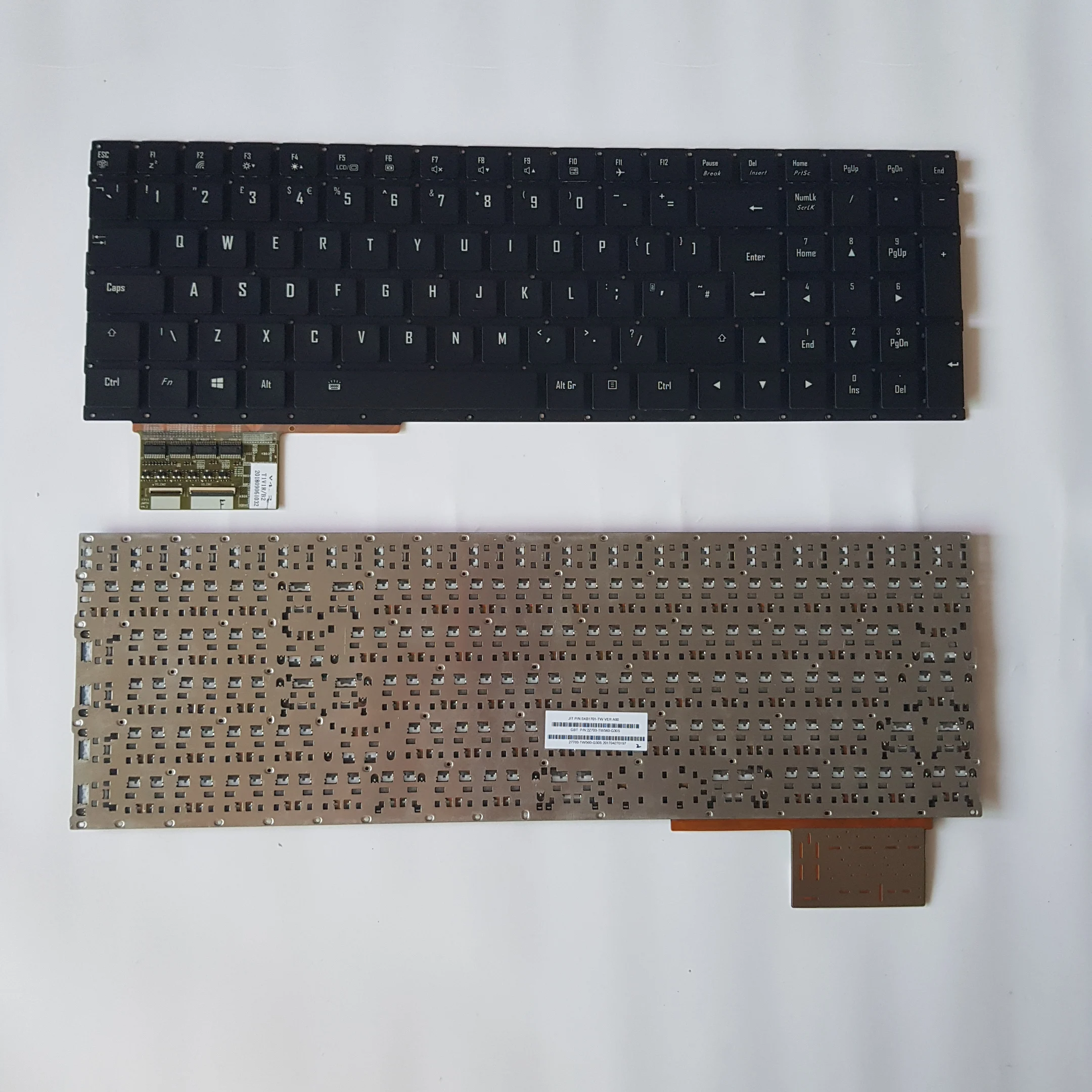 Englisch UK Transluzenten Tastatur Für Gigabyte Für AERO 15 UNS TW Ohne Rahmen