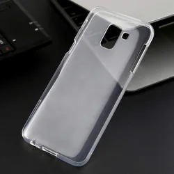 Transparent Bumper Cases for Samsung Galaxy J6 2018 Case Soft TPU Silicone Cover Camera Protective Phone Back Armor J62018 J600