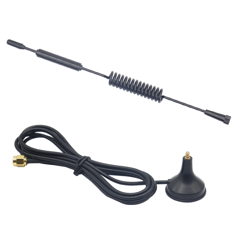 600-6000 5G antenna full frequency SMA male 2.4G wifi antena 2G 3G 4G antenna 12dbi with 3m cable