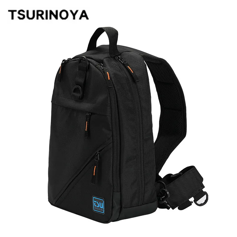 

TSURINOYA Waterproof Fishing Bag E3 35*24*11cm Multifunctional Large Capacity Lure Tackle Pack Bait Box Trave Outdoor Bag