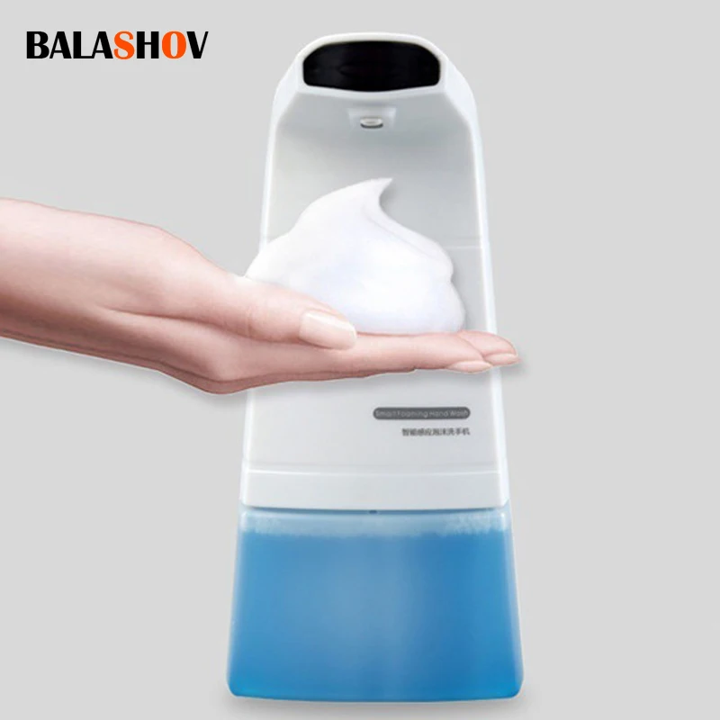 Máquina de espuma de limpeza dispensador sabão display led automático indução espuma mão lavadora sensor doméstico dispensador sabão infravermelho