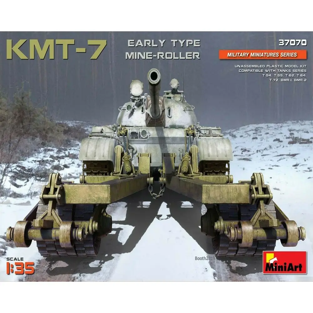 MiniArt 37070 1/35 KMT-7 Early Type Mine-Roller - Interior Kit - Scale Model Kit