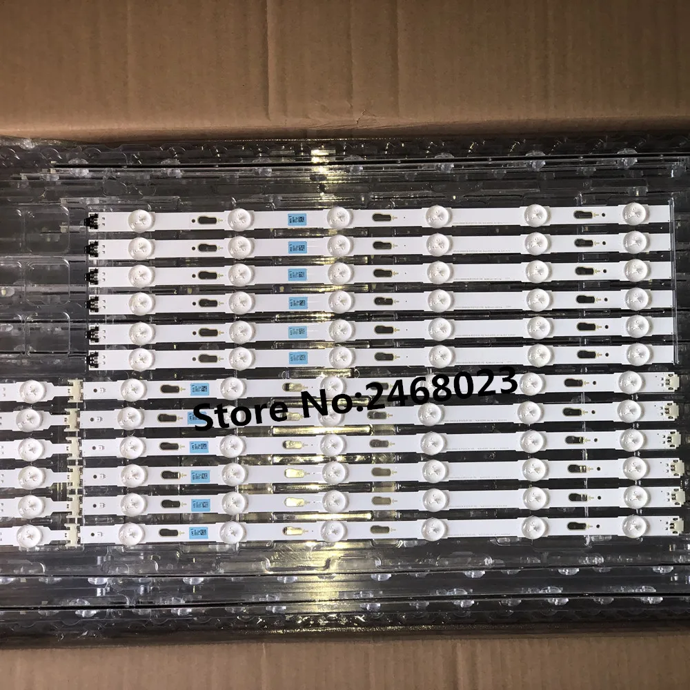 Fita de retroiluminação LED para UE50JU6400U, UE50JU6500, UE50JU6400, UN50JU6500, BN96-34795A, BN96-34796A, V5DU-500DCA-R1, V5DU-500DCBR1