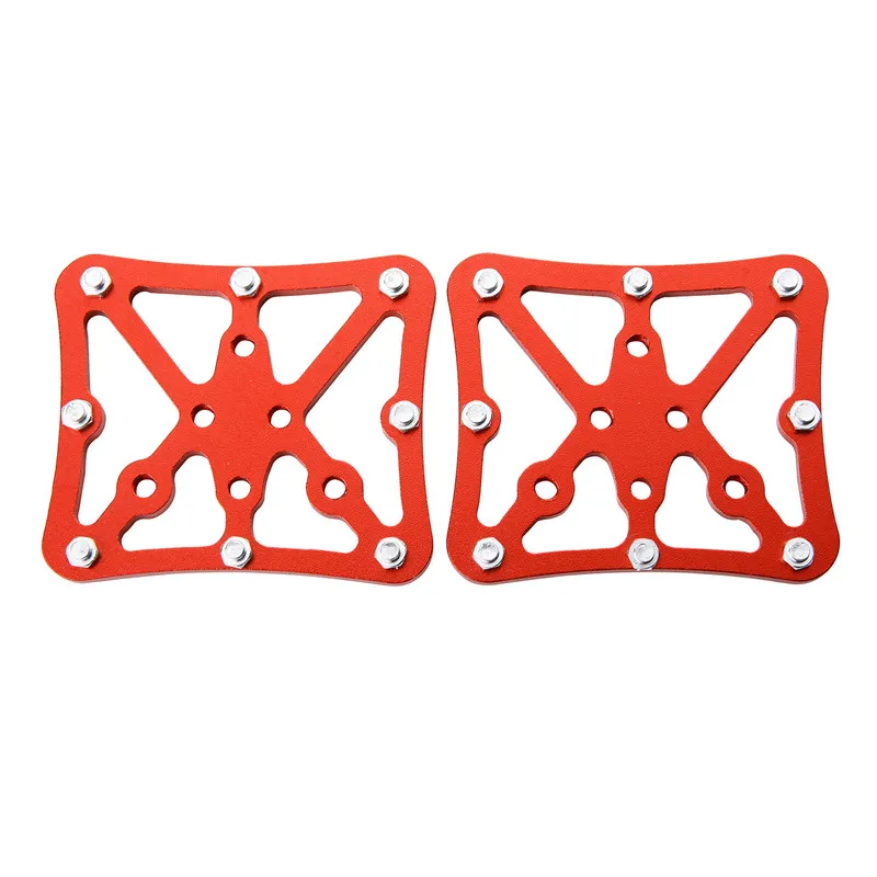 1 Paire Pédales Plate-Forme Large Aluminium Vélo - Adaptateur Auto Bloquant SPD KEO Route Et VTT
