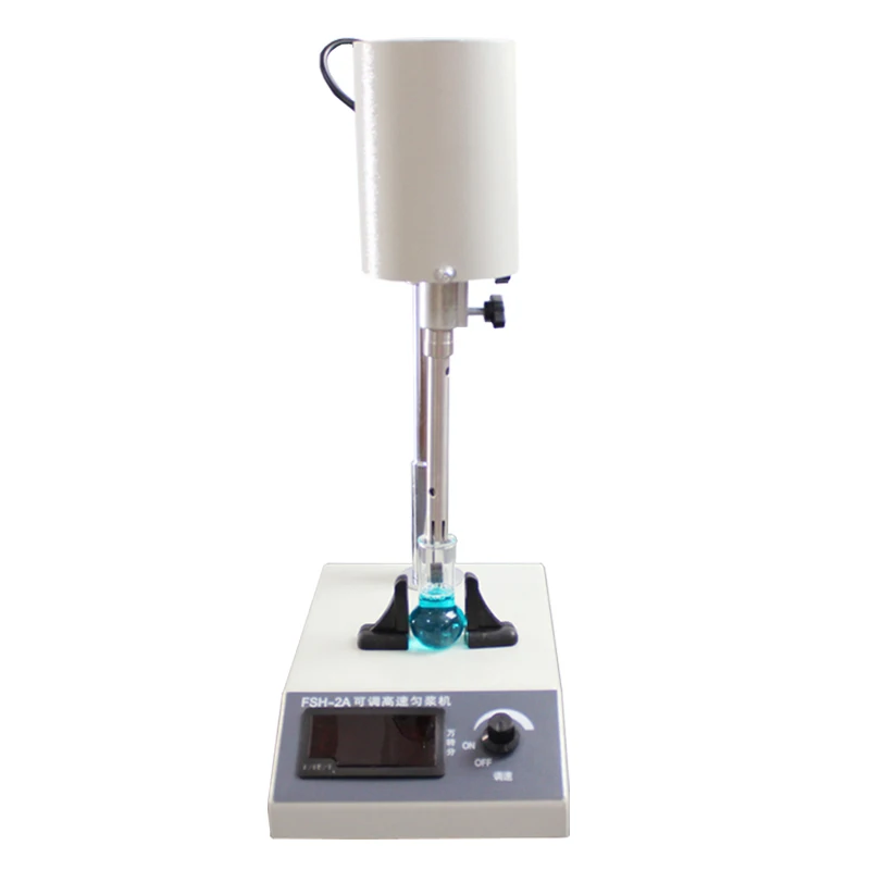 FSH-2A Einstellbarer Hochgeschwindigkeits-Homogenisator, 220 V, Labor, schnelle Homogenisierungsmaschine, Gewebestampfer, Disperser, Emulgator