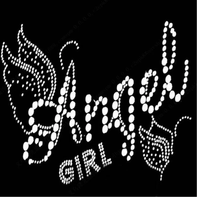 Super Bright Sparkle Pattern Rhinestone Diamante Transfer Iron On Motif  Hotfix Clear Crystals Strass Stickers Gem T Shirt